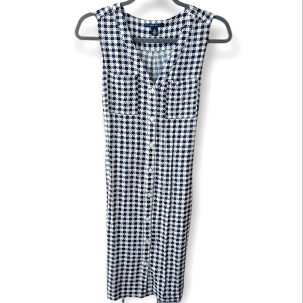 Tommy Hilfiger Button Down Dress With Belt